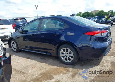 2021 Toyota Corolla Le из США, поврежденный, VIN 5YFEPMAE6MP217891